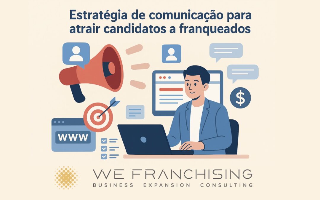 Estratégia de comunicação para atrair candidatos a franchisados
