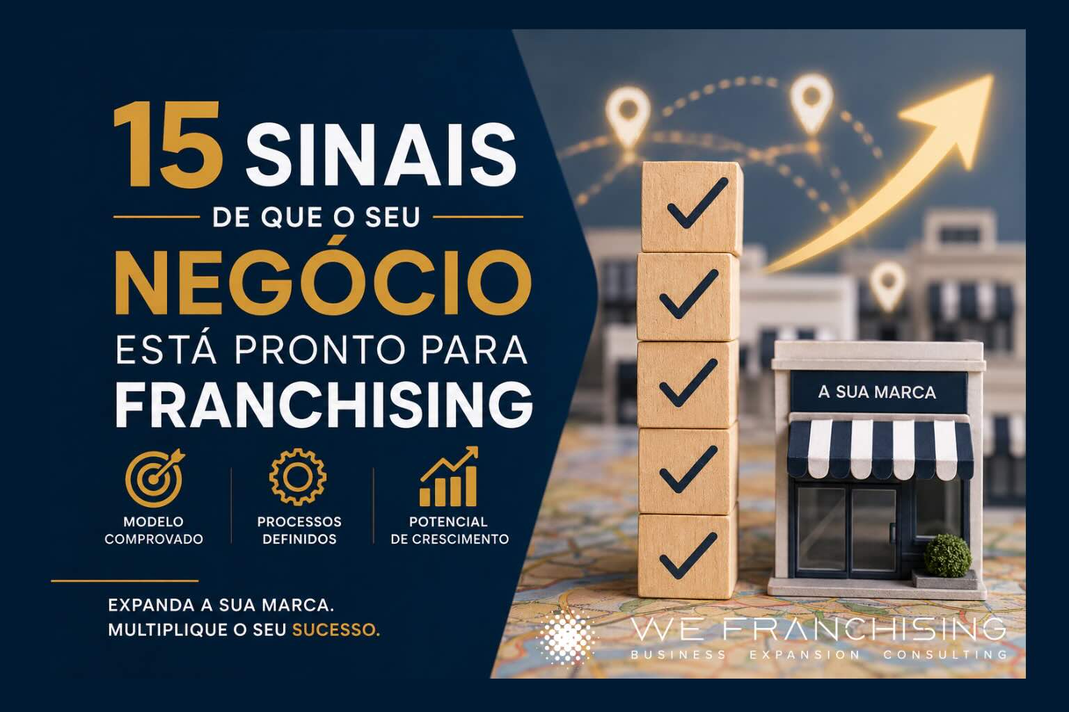 Negocio pronto para franchising Transformar um negócio em franchising